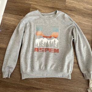 Grey Aspen Crewneck